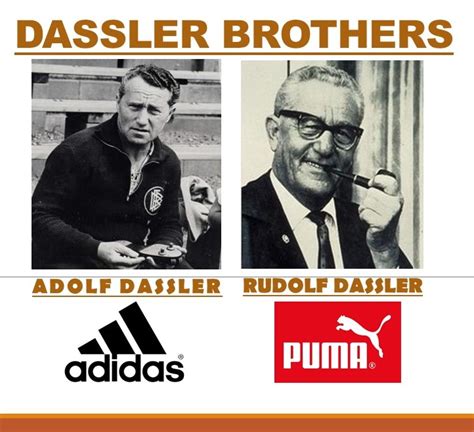 were the dassler brothers nazis